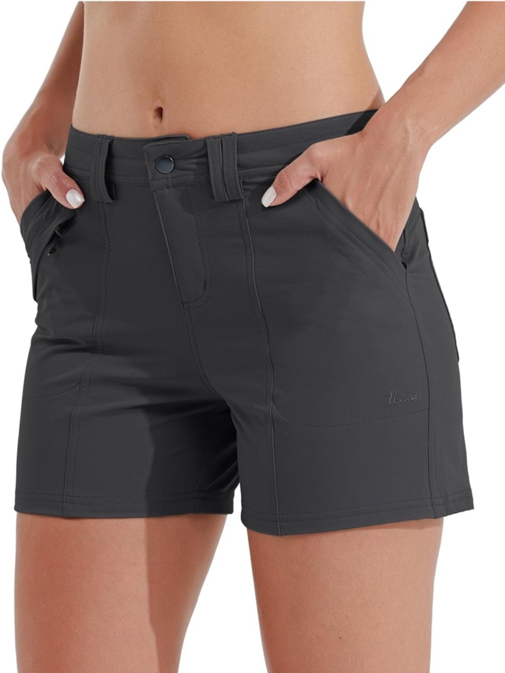Women's Willit Brand Dark Grey Golf Shorts Size 6